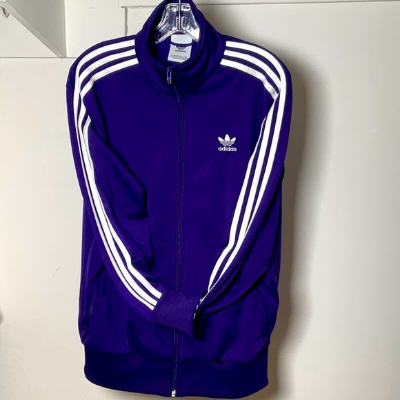 ADIDAS ORIGINALS Firebird Track Top - Purple ED6994 Sz M - Picture 1 of 7